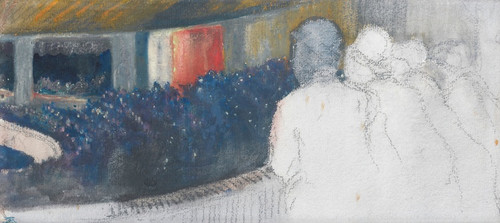 Digital Print - The box , the theater by Marcel Jefferys