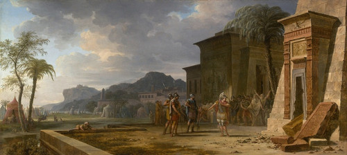 Digital Print - Alexander at the Tomb of Cyrus the Great by Pierre-Henri de Valenciennes