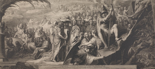 Digital Print - Elysium and Tartarus or the State of Final Retribution by James Barry