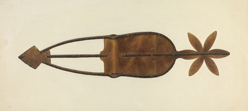 Digital Print - Weather Vane by Joseph Glover Digital Print - Weather Vane by Joseph Glover