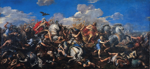 Digital Print - Battle of Alexander versus Darius by Pietro da Cortona