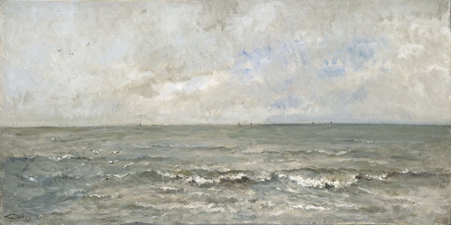 Digital Print - Seascape by Charles Franois Daubigny