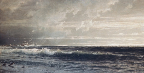 Digital Print - Near Land's End, Cornwall by William Trost Richards