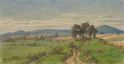 Digital Print - Ansicht von Unterliederbach by Peter Becker