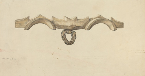 Digital Print - Oxen Yoke by Hans Mangelsdorf