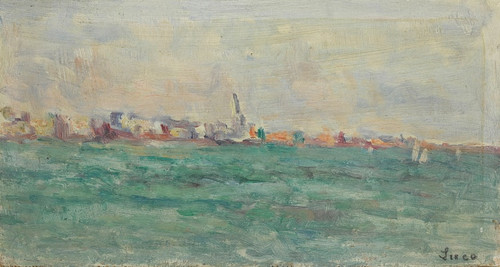 Digital Print - Vue de Param by Maximilien Luce