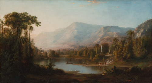 Digital Print - Vale of Kashmir by Robert S. Duncanson