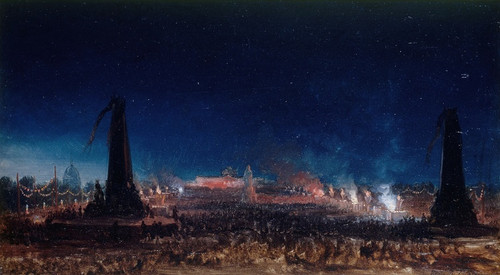 Digital Print - La fte du travail, au Champ-de-Mars, le 21 mai 1848 by Hippolyte Sbron
