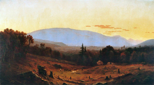 Digital Print - Hunter Mountain, Twilight by Sanford Robinson Gifford