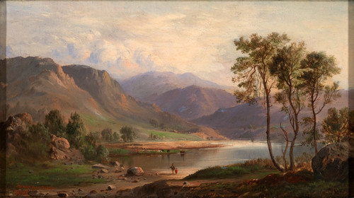 Digital Print - Loch Long by Robert S. Duncanson