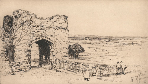 Digital Print - The Strand Gate, Winchelsea by Sir Frank Short