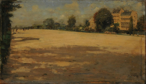 Digital Print - Paisaje (Avenue du Bois de Boulogne) by GiuseppeDe Nittis Digital Print - Paisaje (Avenue du Bois de Boulogne) by GiuseppeDe Nittis