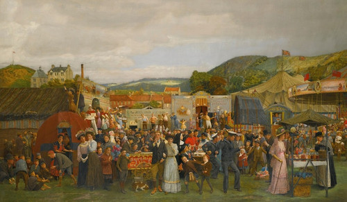 Digital Print - A Scottish Fair by Andrew Young