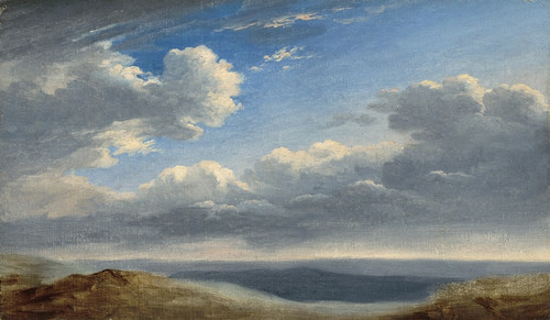 Digital Print - Study of Clouds over the Roman Campagna by Pierre-Henri de Valenciennes