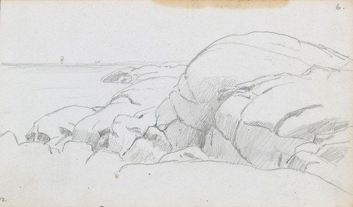 Digital Print - Svaberg by Hans Gude