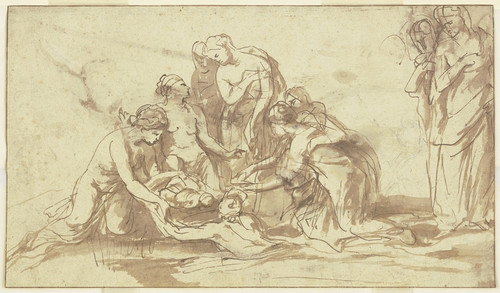 Digital Print - Finding of Moses by Peter Paul Rubens