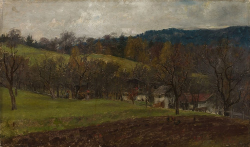 Digital Print - Autumn landscape by Johann Sperl