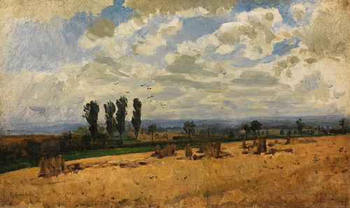 Digital Print - Landschaft, Wohl by Karl Buchholz