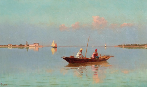 Digital Print - Venice, in the Lagoon by Pietro Galter