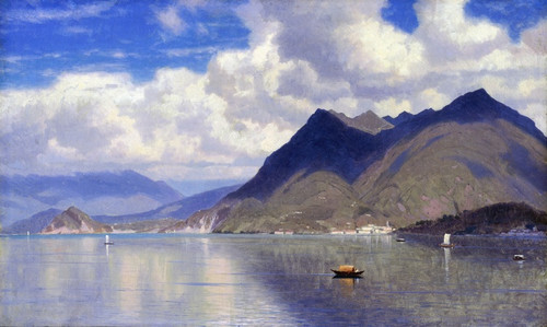 Digital Print - Lago Maggiore by William Stanley Haseltine