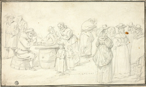Digital Print - Study for Country Festival near Antwerp by David Teniers The Younger