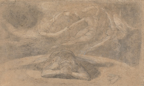 Digital Print - The Peasant's Dream, Paradise Lost, Book 1, 781-8 by Henry Fuseli