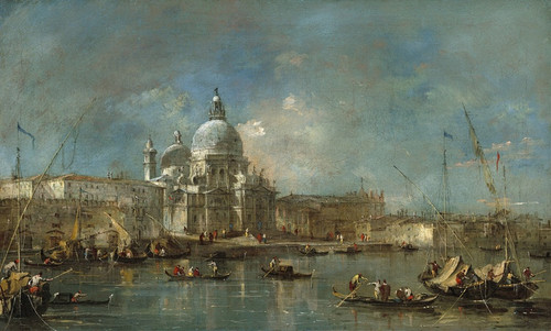 Digital Print - Santa Maria della Salute by Francesco Guardi