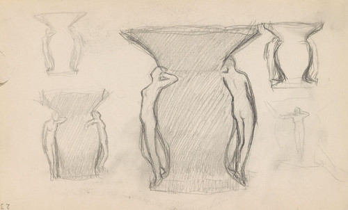 Digital Print - Utkast til vase by Signe Scheel
