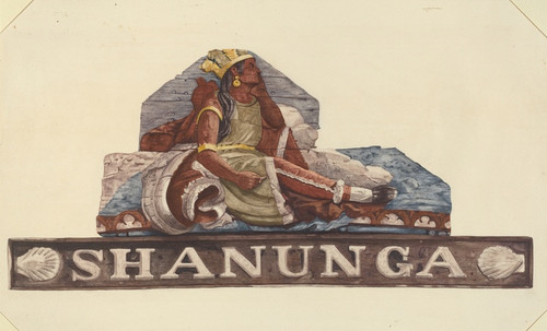 Digital Print - Sternpiece from Shanunga by Mildred E. Bent