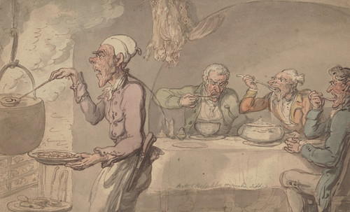Digital Print - Bath by Thomas Rowlandson