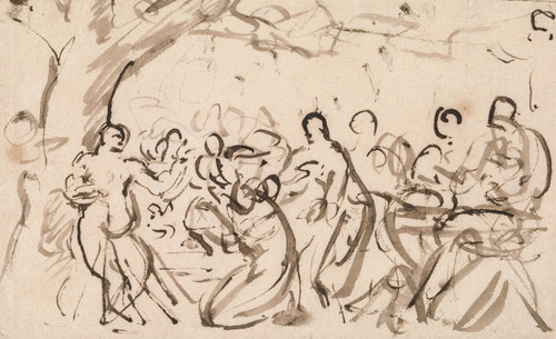 Digital Print - Composition Study by Benjamin Robert Haydon