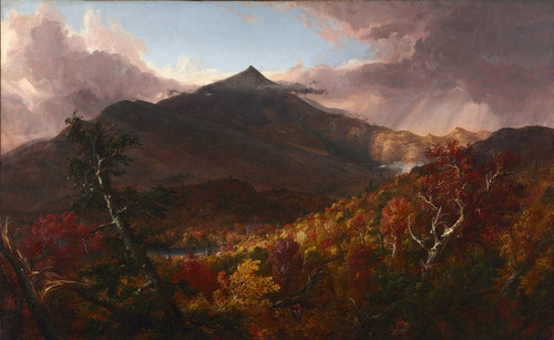 Digital Print - View of Schroon Mountain, Essex County, New York, After a Storm by Thomas Cole