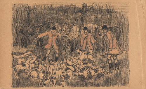 Digital Print - The Kill by Robert Polhill Bevan