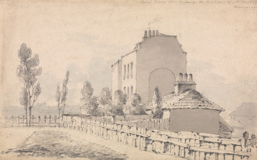 Digital Print - Lamb Farm near Hackney, the Residence of Hick: Richmond Road by George Arnald