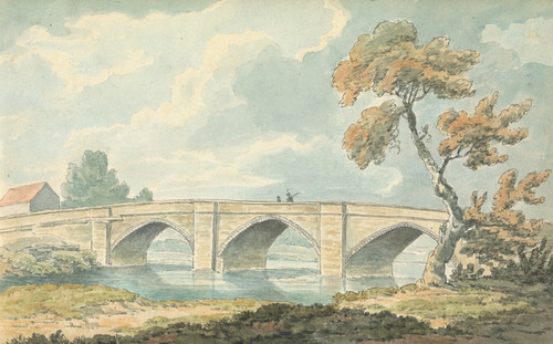 Digital Print - Catterick Bridge by Thomas Bradshaw