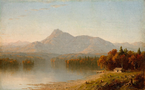 Digital Print - MountainLandscape by Sanford Robinson Gifford