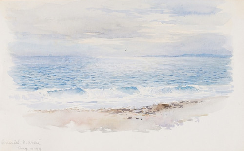 Digital Print - Criccieth, N. Wales by George Elbert Burr Digital Print - Criccieth, N. Wales by George Elbert Burr