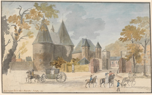 Digital Print - Gate Toward Bursit, Aix-la-Chappelle by Charles Gore