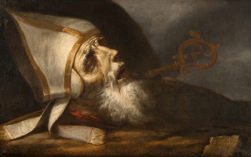 Digital Print - Martyred Bishop by Sebastin de Llanos y Valds