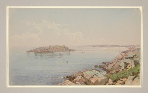 Digital Print - Scene on Narragansett Bay by William Trost Richards