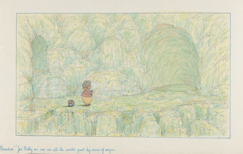 Digital Print - Paradise, Jes' Billy an' me, an all the world great big caves of sugar by Herbert Crowley