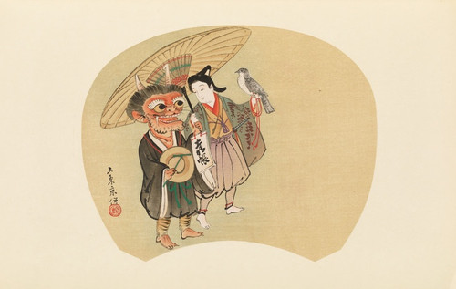 Digital Print - Masterpieces selected from the Ukiyoye School, Pl.09 by Shiichi Tajima
