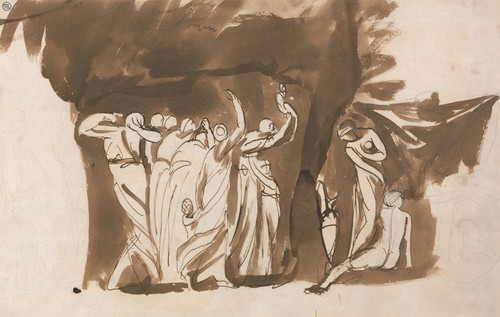 Digital Print - Mythological Group of Women and Children by George Romney