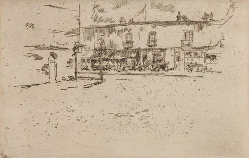 Digital Print - Jubilee Place, Chelsea by James Abbott McNeill Whistler