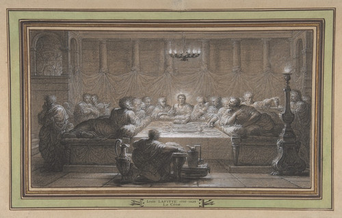 Digital Print - The Last Supper by Louis Lafitte Digital Print - The Last Supper by Louis Lafitte