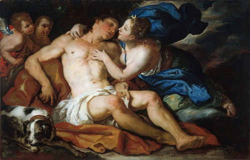 Digital Print - Diana and Endymion by Johann Michael Rottmayr
