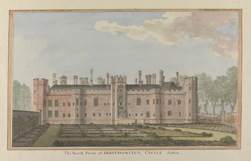 Digital Print - Herstmonceux Castle, East Sussex: The North Front by James Lambert of Lewes