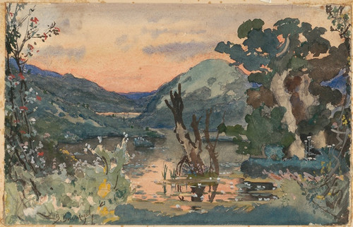 Digital Print - Yarilina valley by Victor Mikhailovich Vasnetsov