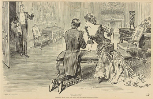 Digital Print - Called out by Charles Dana Gibson