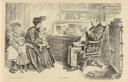 Digital Print - Legal advice by Charles Dana Gibson